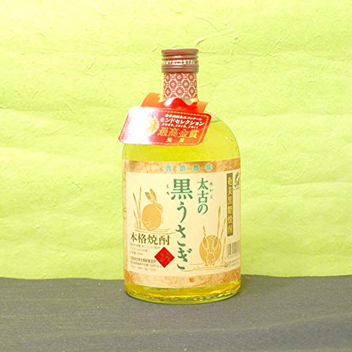 Amazon.co.jp: 弥生焼酎醸造所 太古の黒うさぎ 箱入 黒糖焼酎 25度